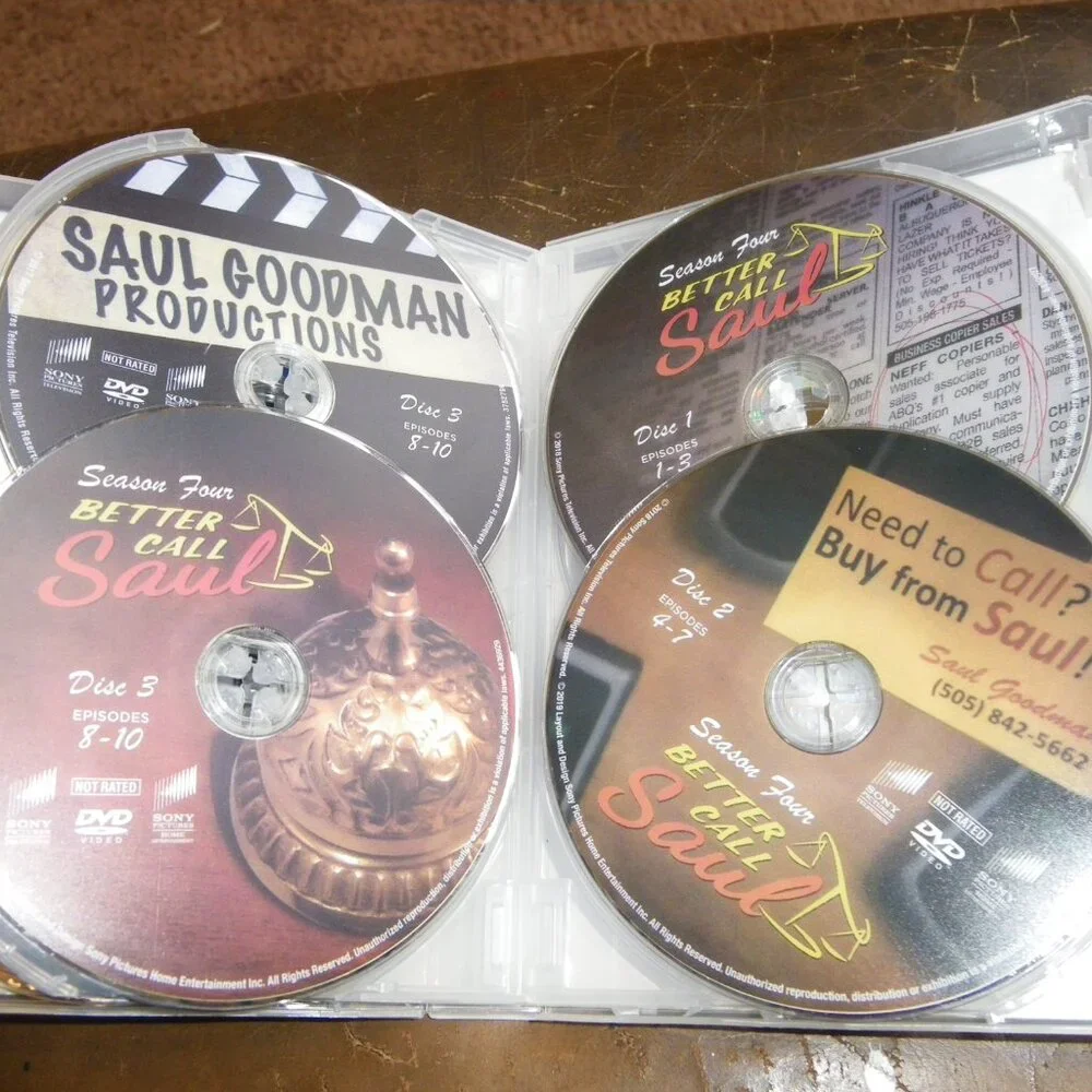 Better Call Saul: The Complete Series Seasons 1-6 (DVD) - Breaking Bad Prequel! - Picture 4 of 7